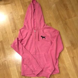 Pink Zip Up sweatshirt